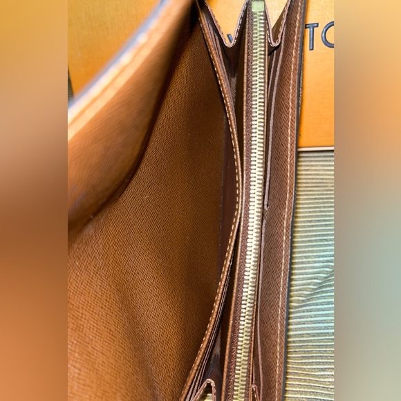 💯Authentic Louis Vuitton Portefeuille Sarah Long Wallet w/Chain inclusion - Picture 12 of 17